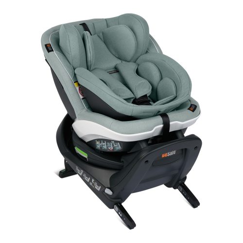 BeSafe gyerekülés iZi Turn B i-Size ISOfix 40-105 cm Sea Green Melange