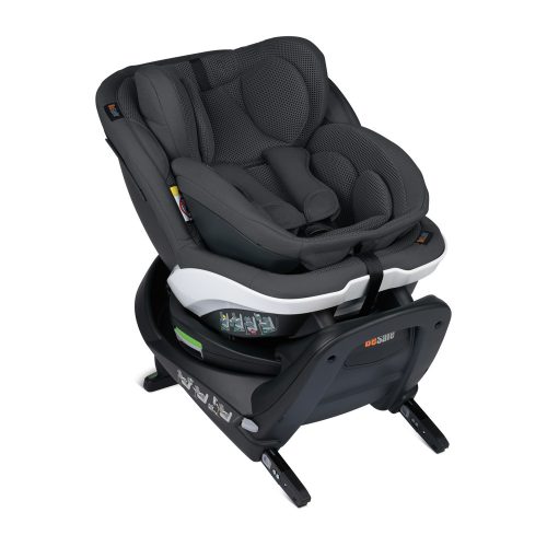 BeSafe gyerekülés iZi Turn B i-Size ISOfix 40-105 cm Anthracite Mesh