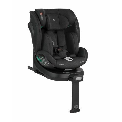 Kikkaboo gyerekülés i-Twist i-Size Isofix 40-150 cm fekete