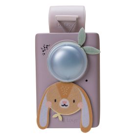   Taf Toys zenélő éjjeli fény Bunny nyuszi, hangérzélkelővel, vékony takaróval 13305