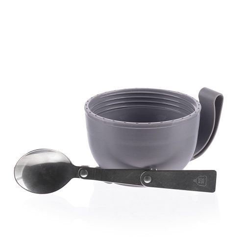 Zopa étel termosz - rozsdamentes acél, szilikon fogantyúval 620 ml Dino