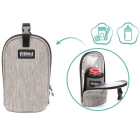   Fillikid cumisüveg melegítő hordozható világosszürke melange 8008-17