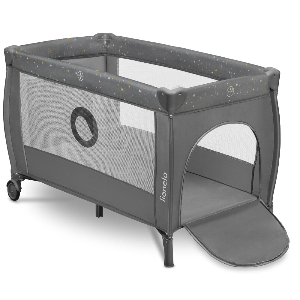 Lionelo Stefi Plus utazóágy multicolor-szürke