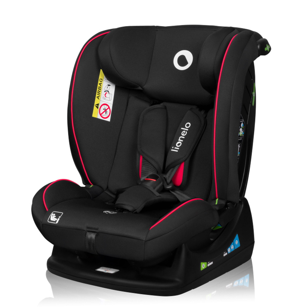 Lionelo gyerekülés AART I-Size 40-150 cm carbon red - Forgatható funkció