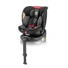 Lionelo gyerekülés Navy i-Size Isofix 360 fok 40-150 cm fekete-piros