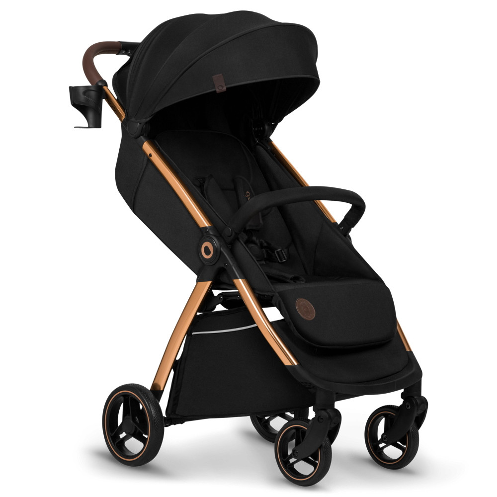 Lionelo Ingrid automata sportbabakocsi Fekete Onyx színben