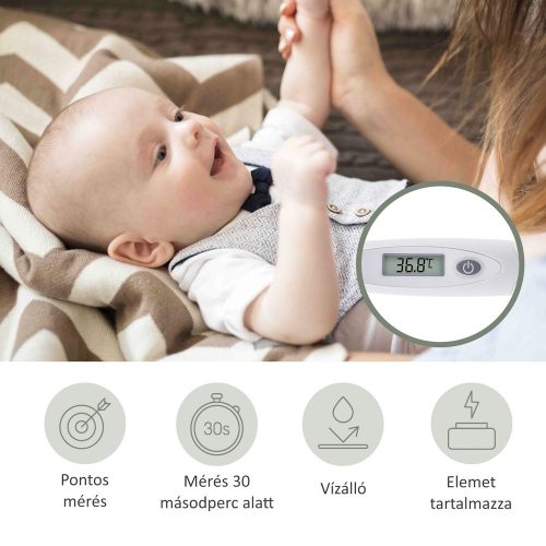 Zopa lázmérő digitális flexibilis 30mp panda ZOP086552