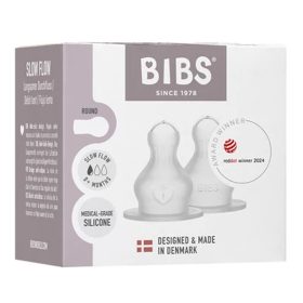 BIBS etetőcumi szilikon lassú folyású 2db