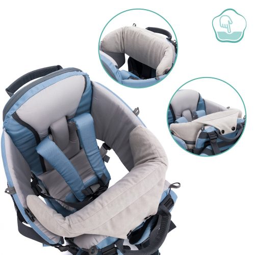 Fillikid háti hordozó - hátizsákkal frost kék 18005