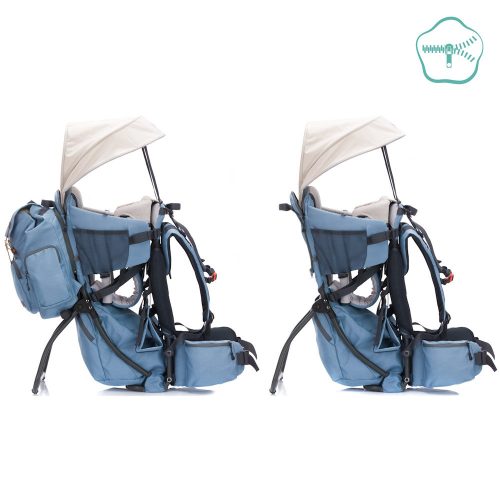 Fillikid háti hordozó - hátizsákkal frost kék 18005