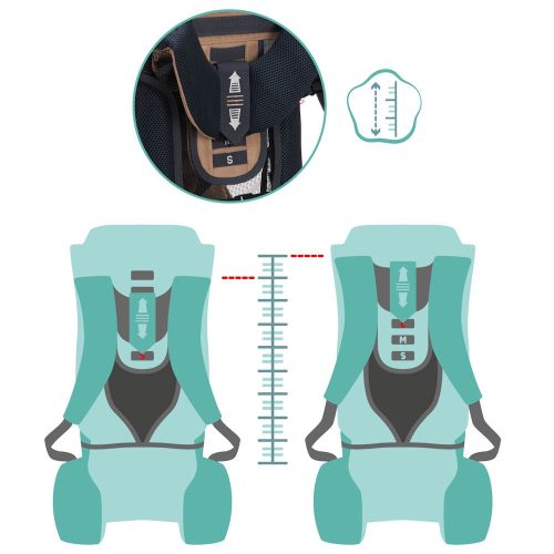 Fillikid háti hordozó - hátizsákkal dessert bézs 18006