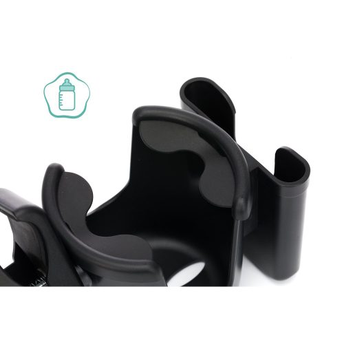 Fillikid cumisüvegtartó babakocsira deluxe fekete FW2001