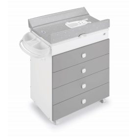 CAM fürdetőszekrény Asia bianca-grigio C918006-C265