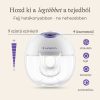 Lansinoh hordható mellszívó 4 fázisú egyes Soothies regeneráló mellpárnával szettben
