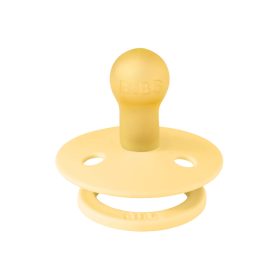   BIBS játszócumi - Studio Katicák Colour natúr kaucsuk 0-6 hó krémsárga 1db tasakban