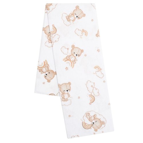 New Baby pelenka flanell Maci fehér