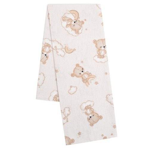 New Baby pelenka flanell Maci bézs
