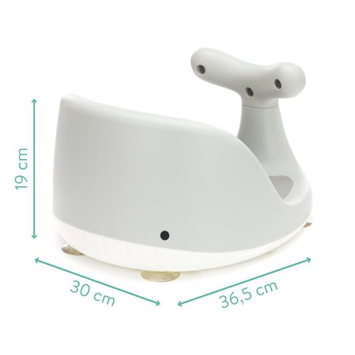 Fillikid fürdető Bálna szürke-fehér BBS005-07