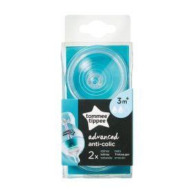   Tommee Tippee cumisüveg cumi Advanced anti colic 2 db közepes folyású