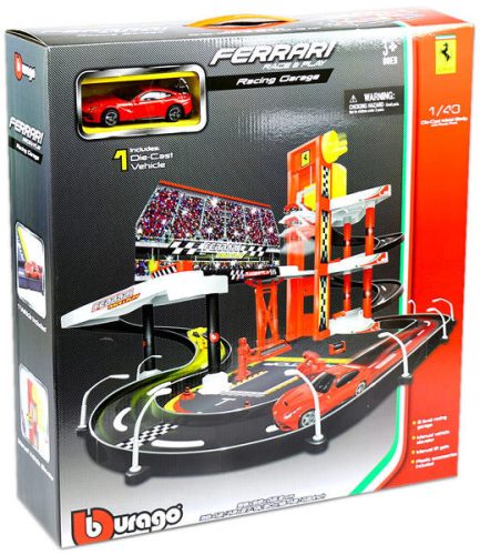 Bburago Ferrari Racing garázs 1:43