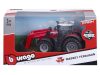 Bburago 10 cm traktor - Massey Ferguson markolóval