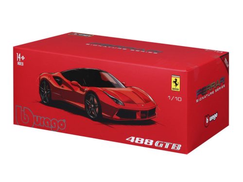 Bburago 1/18 versenyautó - Ferrari Signature, Ferrari 488 GTB