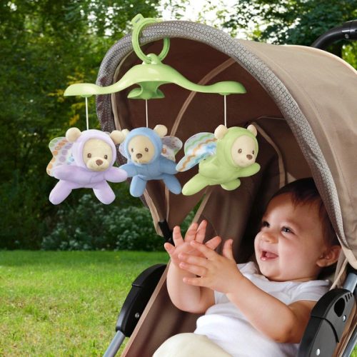 Fisher-Price 3 az 1-ben Mobil álommackó Baba zenélő éjszakai fény hangokkal