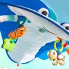 Bright Starts Disney játékszőnyeg Mr. Ray játékívvel a Némó nyomában című meséből