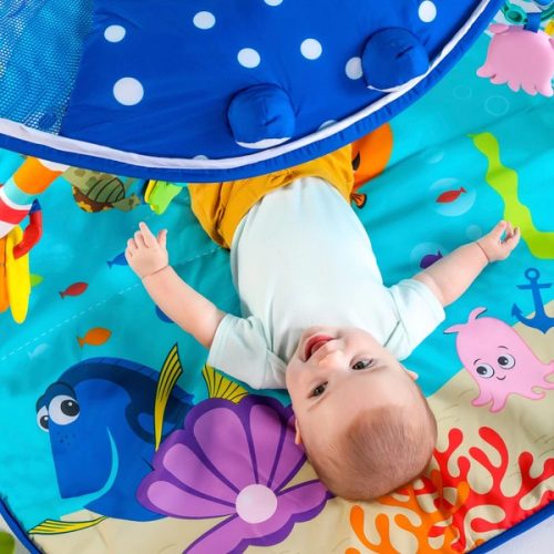 Bright Starts Disney játékszőnyeg Mr. Ray játékívvel a Némó nyomában című meséből