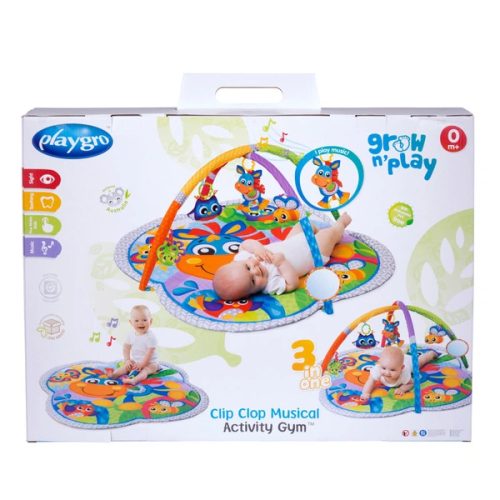 Playgro játszószőnyeg Play Arch lócsipesz és taps zenével