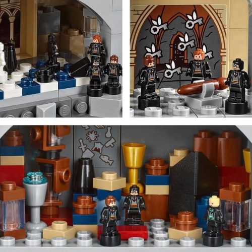 LEGO Harry Potter Roxfort kastély modell figurákkal és kiegészítőkkel 71043