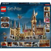 LEGO Harry Potter Roxfort kastély modell figurákkal és kiegészítőkkel 71043