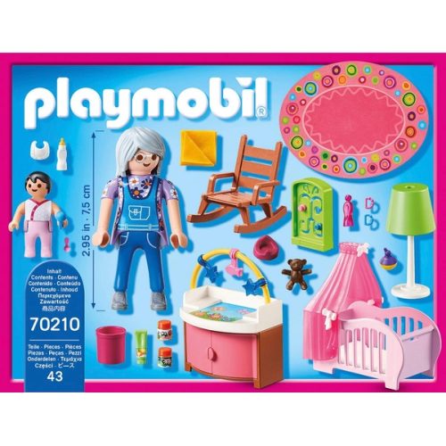 PLAYMOBIL Babaház 70210 Babaszoba