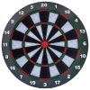 Álló darts tábla, 6 nyíllal