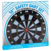 Álló darts tábla, 6 nyíllal
