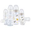NUK First Choice+ cumisüvegek 150-300 ml hőmérsékletjelzővel, Perfect Start, 4 db-os kiszerelésben