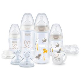   NUK First Choice+ cumisüvegek 150-300 ml hőmérsékletjelzővel, Perfect Start, 4 db-os kiszerelésben
