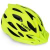 Verve kerékpáros sisak, M-es méret (55-58 cm), neonsárga