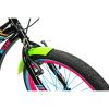 20 colos gyerekbicikli Milan Neon fekete/többszínű
