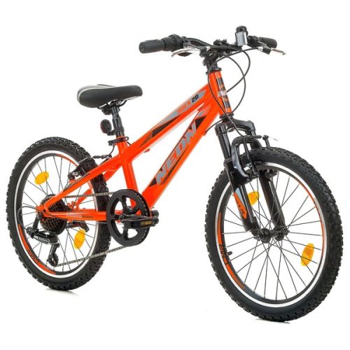 20 colos Mountain Bike Rock gyerek kerékpár neon narancssárga