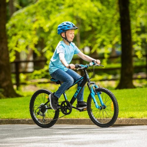 20 colos Avoca gyermek mountain bike, fekete/kék