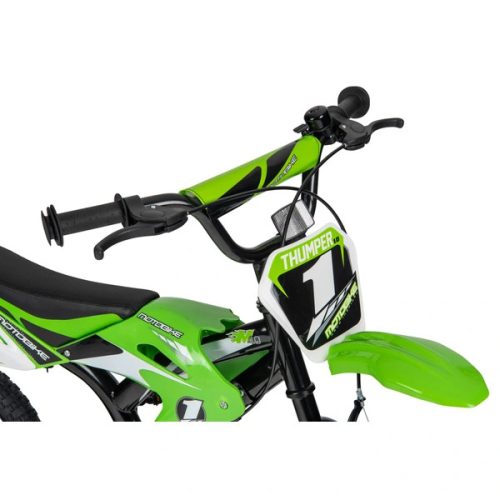 16 colos gyermek kerékpár Motobike Thumper X zöld