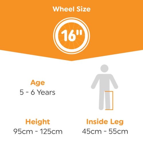 16 colos gyermek kerékpár Motobike Thumper X zöld