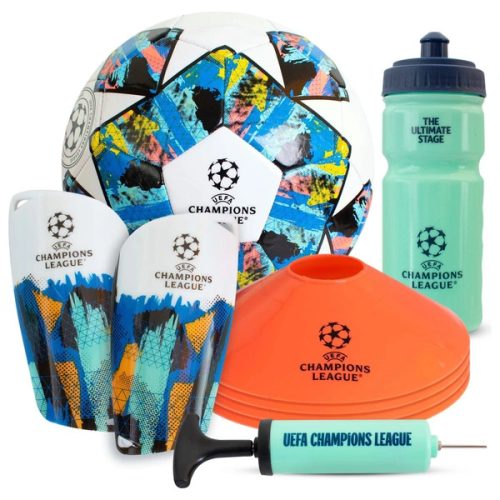 UEFA Bajnokok Ligája edzőszett, 8 darabos.