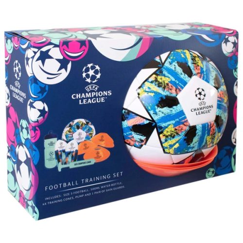 UEFA Bajnokok Ligája edzőszett, 8 darabos.