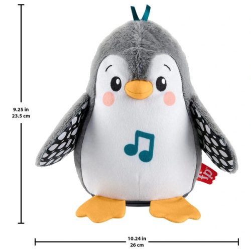 Fisher-Price Flutter & Wobble Penguin interaktív plüssjáték