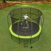 Thorpe Sports kültéri kerek trambulin hálóval 366 cm
