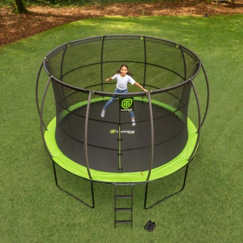 Thorpe Sports kültéri kerek trambulin hálóval 366 cm