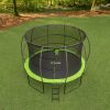 Thorpe Sports kültéri kerek trambulin hálóval 366 cm