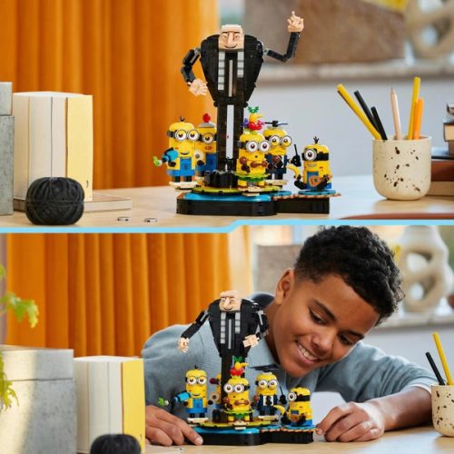 LEGO Minions Gru és a minionok LEGO kockákból 75582